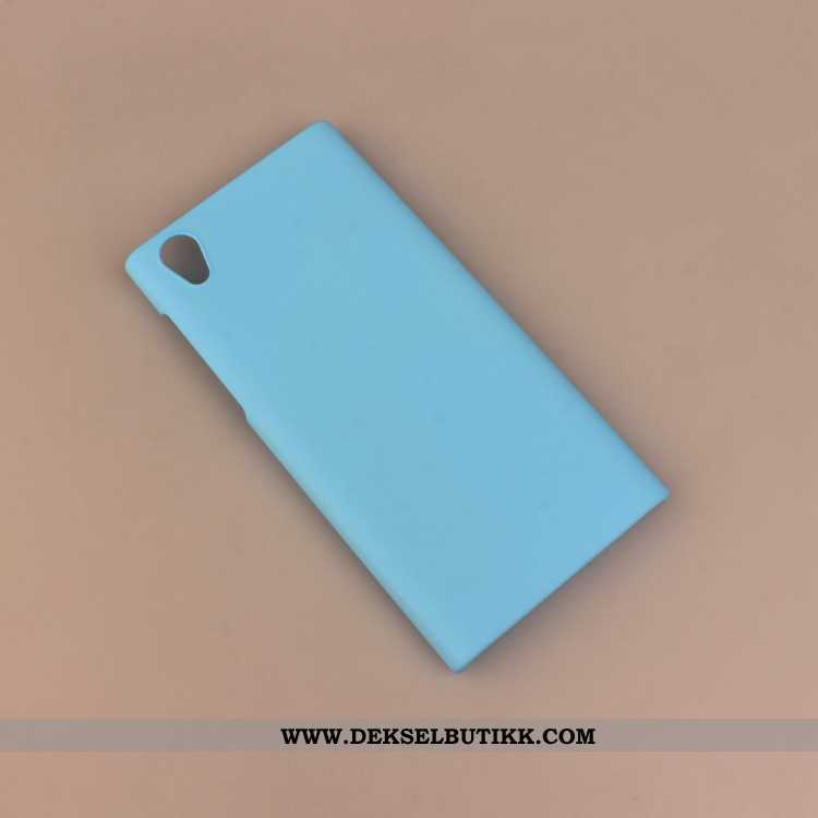 Deksel Sony Xperia L1 Nubuck Hard Gul, Etui Sony Xperia L1 Beskyttelse Tilbud