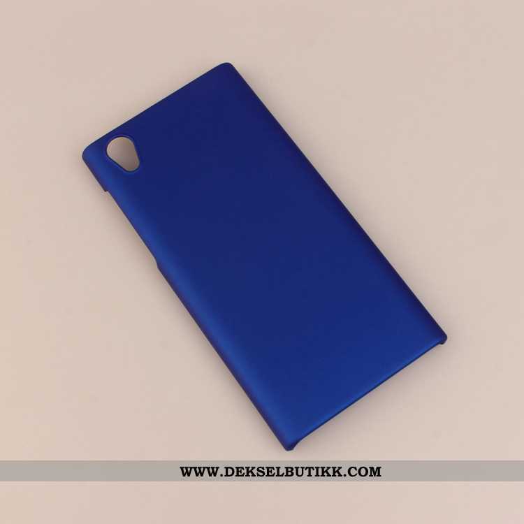 Deksel Sony Xperia L1 Nubuck Hard Gul, Etui Sony Xperia L1 Beskyttelse Tilbud