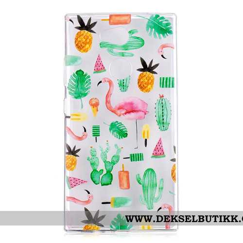 Deksel Sony Xperia L2 Cartoon Etui Mobiltelefon Myke Grønn, Sony Xperia L2 Vakker Til Salgs