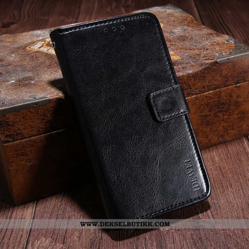 Deksel Sony Xperia Xa1 Beskyttelse Lommebok Folio Kort Gul, Etui Sony Xperia Xa1 Skinndeksel Rabatt