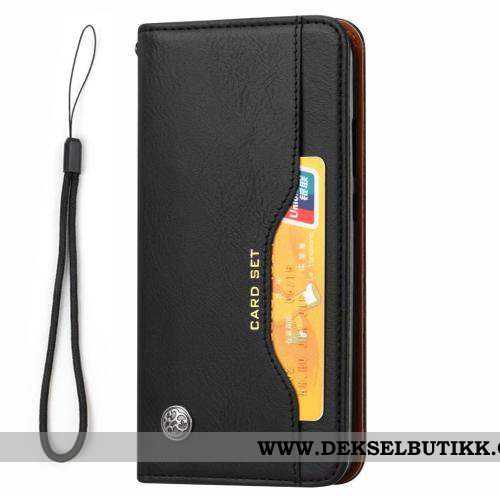 Deksel Sony Xperia Xa2 Beskyttelse Anti-fall Folio Brun, Etui Sony Xperia Xa2 Skinndeksel Billig