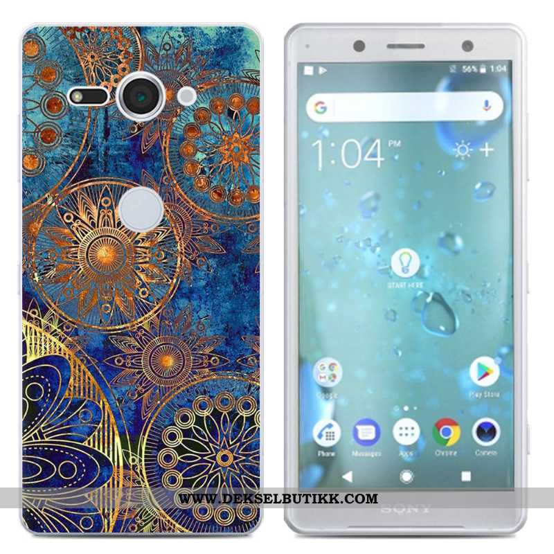 Deksel Sony Xperia Xz2 Compact Silikon Etui Mobiltelefon Svart, Sony Xperia Xz2 Compact Kreativ Tilb