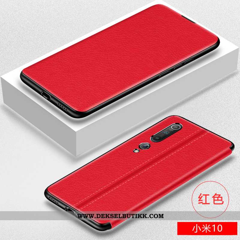 Deksel Xiaomi Mi 10 Av Personlighet Silikon Skinndeksel Mobiltelefon Brun, Etui Xiaomi Mi 10 Kreativ