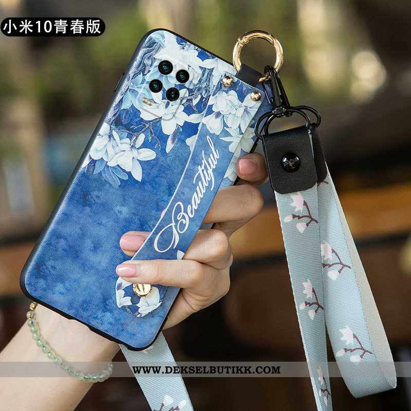 Deksel Xiaomi Mi 10 Lite Ultra Silikon Kunst Nubuck Rosa, Etui Xiaomi Mi 10 Lite Tynne Billige