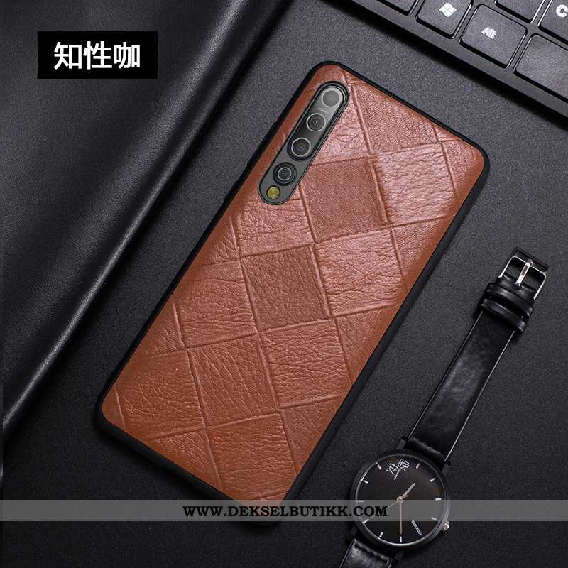 Deksel Xiaomi Mi 10 Mote Hard Kvalitet Trend Brun, Etui Xiaomi Mi 10 Luksus Tilbud