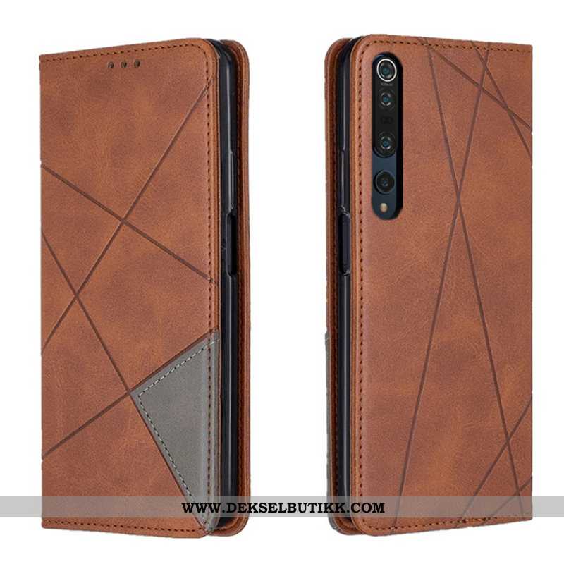 Deksel Xiaomi Mi 10 Pro Beskyttelse Mobiltelefon Ungdom Minnes Brun, Etui Xiaomi Mi 10 Pro Skinndeks