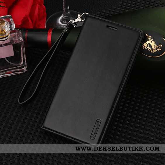 Deksel Xiaomi Mi 10 Pro Hengende Ornamenter Etui Folio Rød Rosa, Xiaomi Mi 10 Pro Skinn På Nett