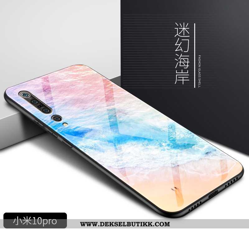 Deksel Xiaomi Mi 10 Pro Myke Gradient Beskyttelse Enkel Rosa, Etui Xiaomi Mi 10 Pro Silikon Billig