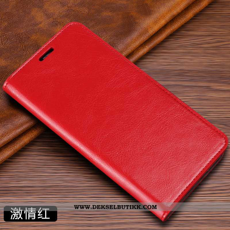 Deksel Xiaomi Mi 10 Pro Skinndeksel Business Mobiltelefon Etui Rød, Xiaomi Mi 10 Pro Folio Billige