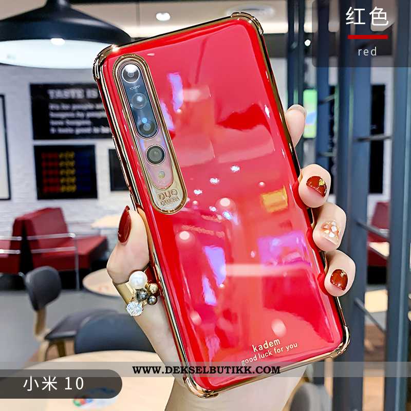 Deksel Xiaomi Mi 10 Trend Enkel Net Red Grønn, Etui Xiaomi Mi 10 Ultra Billige