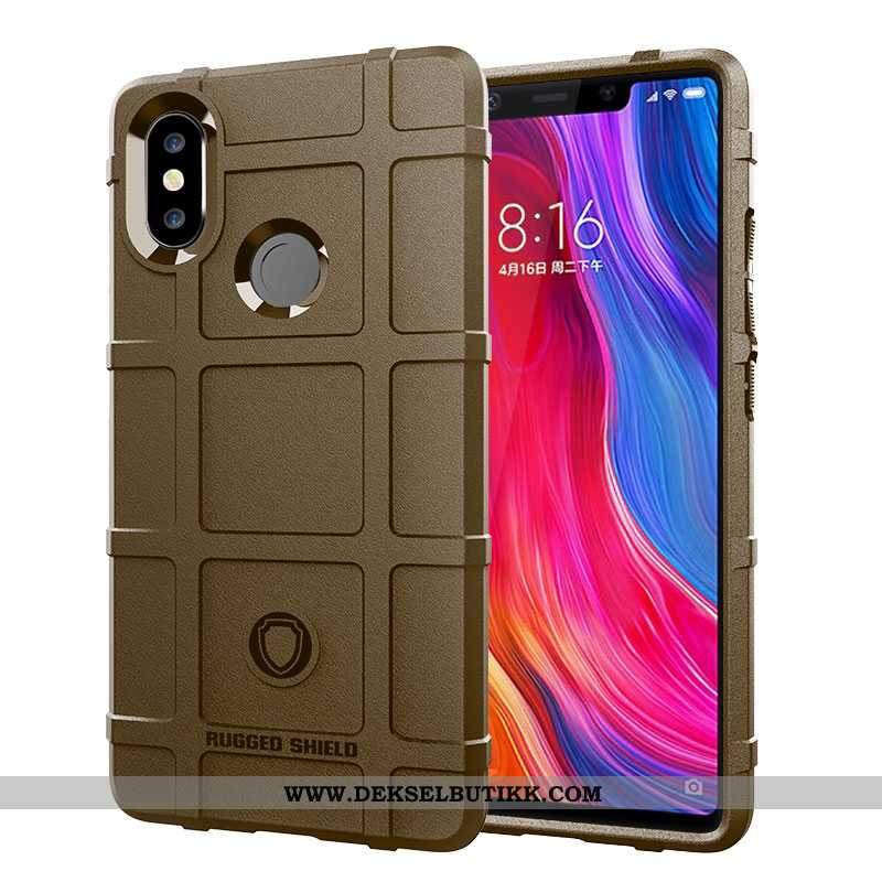 Deksel Xiaomi Mi 8 Av Personlighet Etui Ungdom Beskyttelse Brun, Xiaomi Mi 8 Kreativ Tilbud