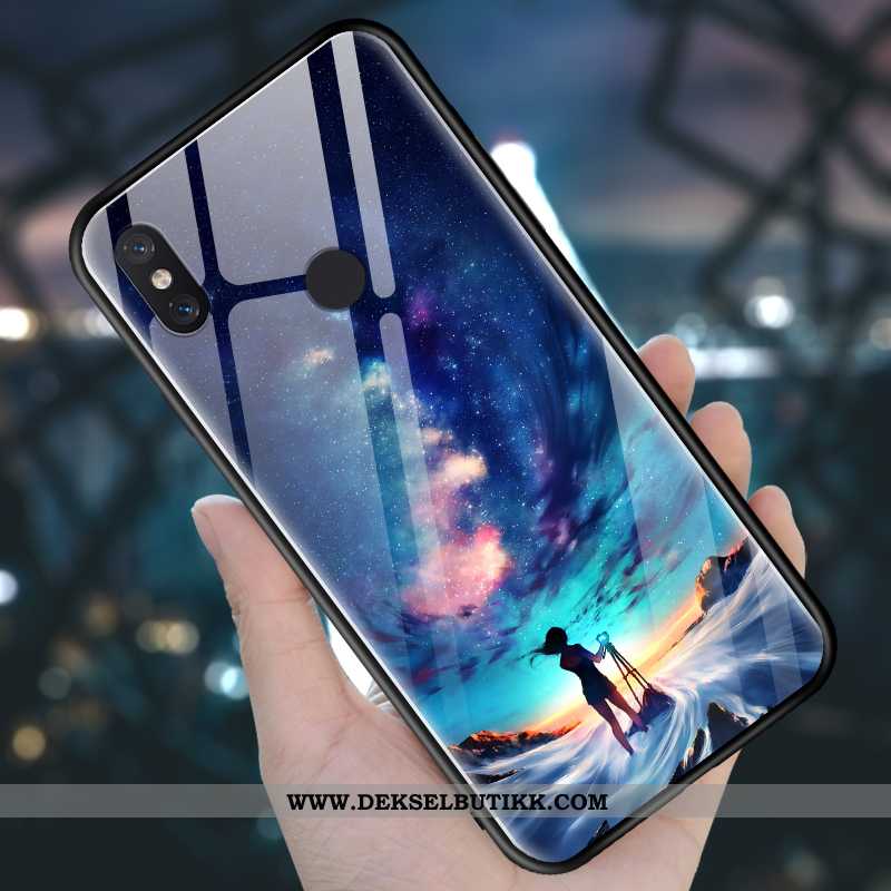 Deksel Xiaomi Mi 8 Beskyttelse Nye Lilla, Etui Xiaomi Mi 8 Glass Billige