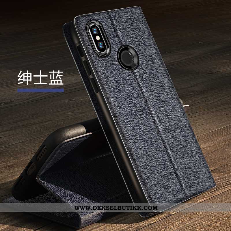 Deksel Xiaomi Mi 8 Beskyttelse Ungdom Kort Svart, Etui Xiaomi Mi 8 Skinndeksel Kjøpe