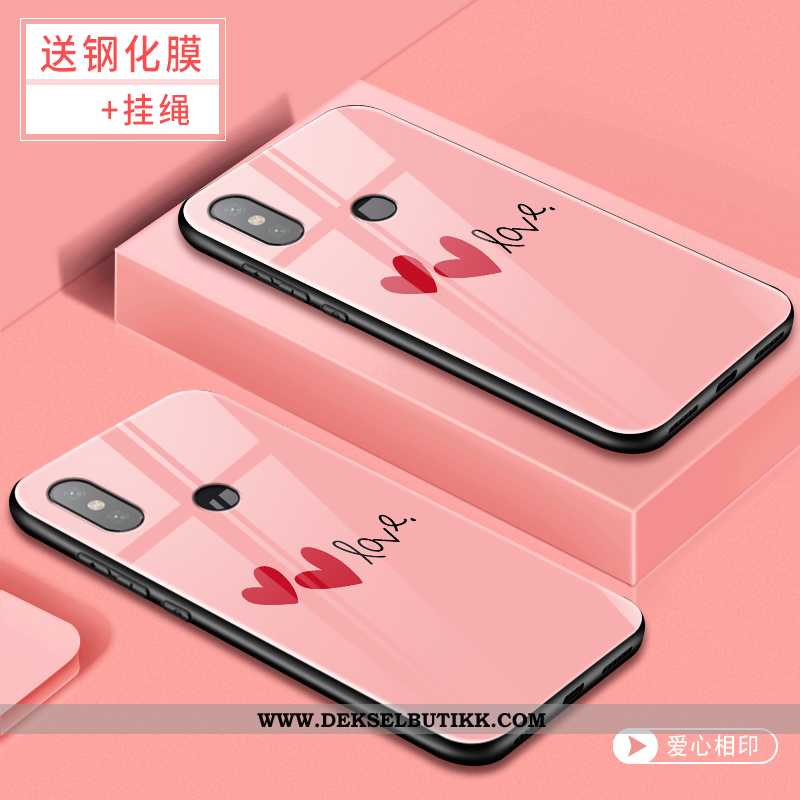 Deksel Xiaomi Mi 8 Kreativ Alt Inkludert Hard Mobiltelefon Rosa, Etui Xiaomi Mi 8 Cartoon På Nett