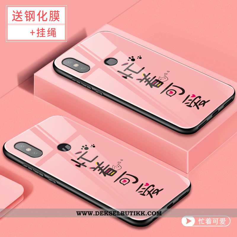 Deksel Xiaomi Mi 8 Kreativ Alt Inkludert Hard Mobiltelefon Rosa, Etui Xiaomi Mi 8 Cartoon På Nett