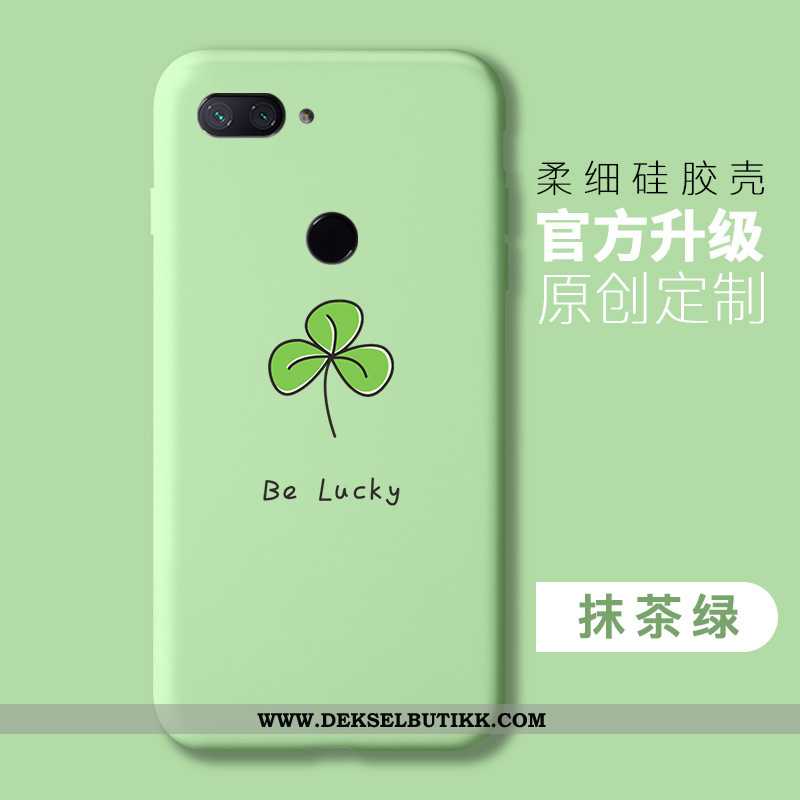 Deksel Xiaomi Mi 8 Lite Beskyttelse Myke Silikon Enkel Rosa, Etui Xiaomi Mi 8 Lite Mote Tilbud