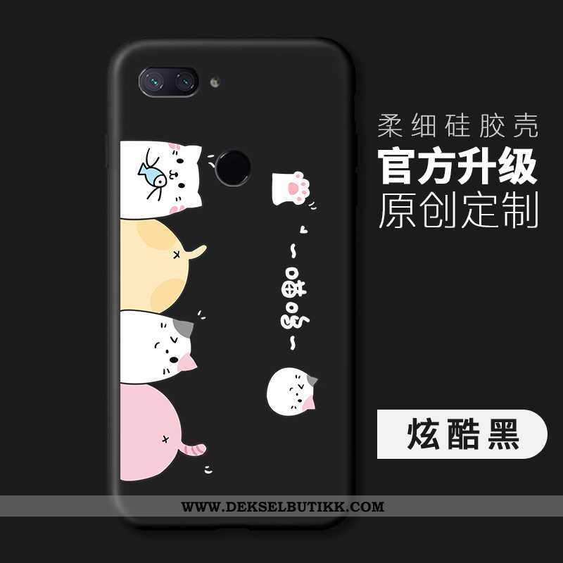 Deksel Xiaomi Mi 8 Lite Beskyttelse Myke Silikon Enkel Rosa, Etui Xiaomi Mi 8 Lite Mote Tilbud