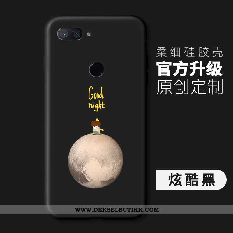 Deksel Xiaomi Mi 8 Lite Beskyttelse Myke Silikon Enkel Rosa, Etui Xiaomi Mi 8 Lite Mote Tilbud