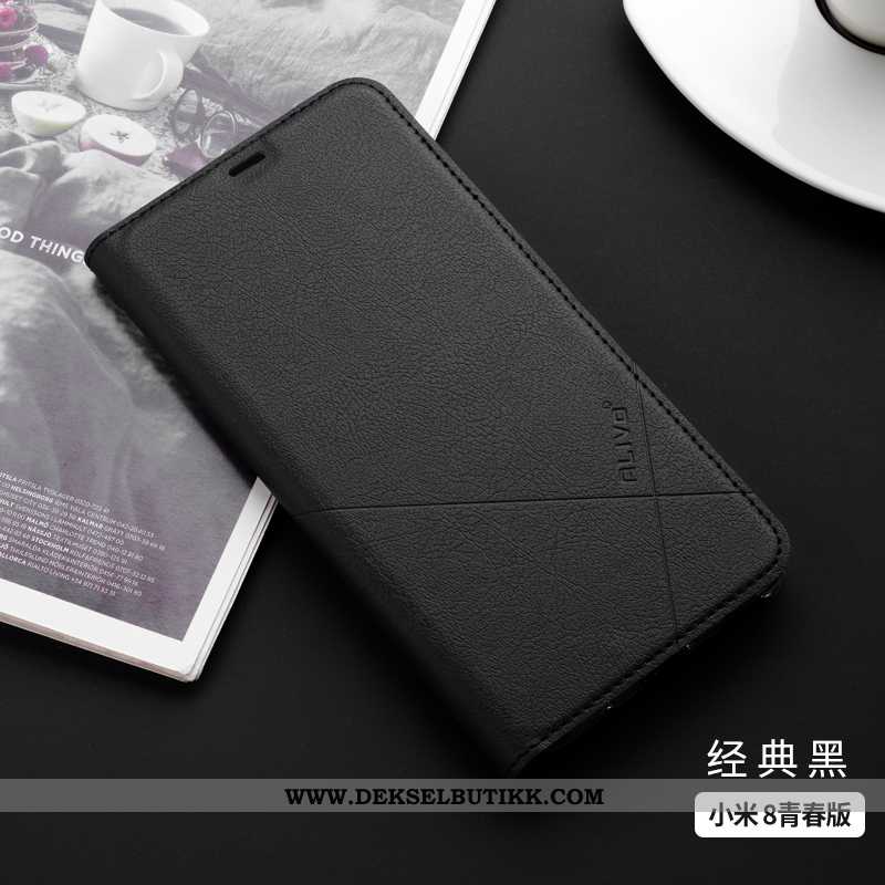 Deksel Xiaomi Mi 8 Lite Beskyttelse Ungdom Liten Clamshell Rosa, Etui Xiaomi Mi 8 Lite Skinndeksel S