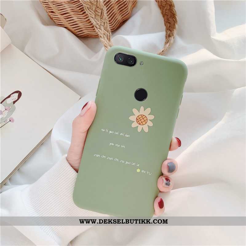 Deksel Xiaomi Mi 8 Lite Myke Anti-fall Enkel Etui Turkis, Xiaomi Mi 8 Lite Silikon Butikk