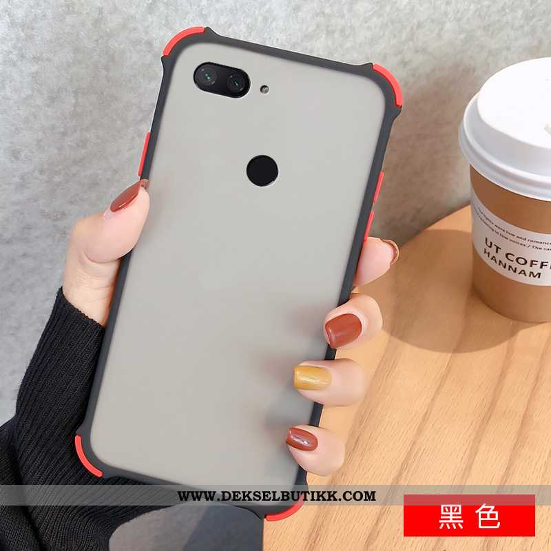 Deksel Xiaomi Mi 8 Lite Nubuck Hard Nye Grønn, Etui Xiaomi Mi 8 Lite Av Personlighet Billig