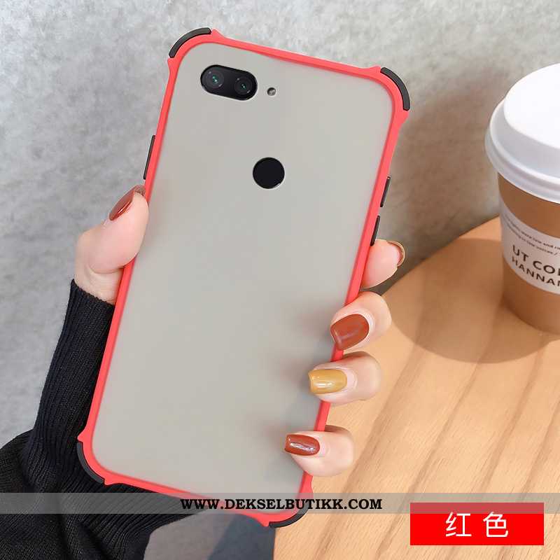 Deksel Xiaomi Mi 8 Lite Nubuck Hard Nye Grønn, Etui Xiaomi Mi 8 Lite Av Personlighet Billig