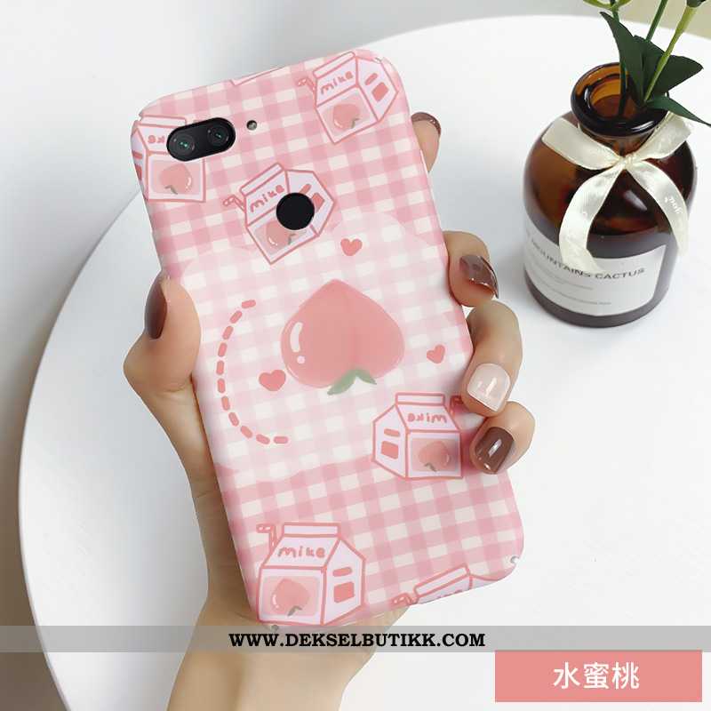 Deksel Xiaomi Mi 8 Lite Trend Alt Inkludert Kreativ Etui Rosa, Xiaomi Mi 8 Lite Tynne På Nett