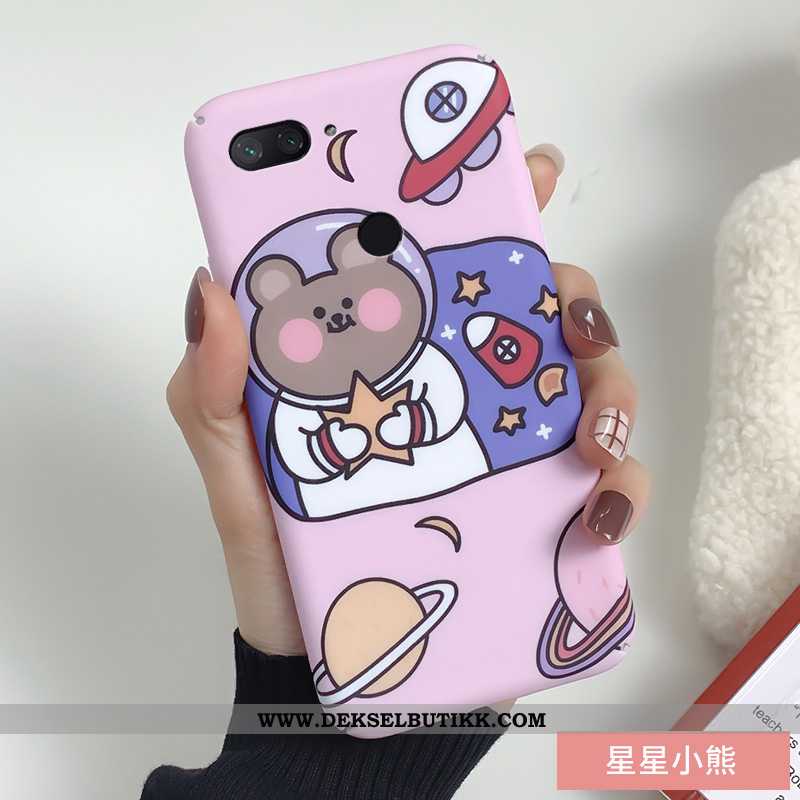 Deksel Xiaomi Mi 8 Lite Trend Alt Inkludert Kreativ Etui Rosa, Xiaomi Mi 8 Lite Tynne På Nett