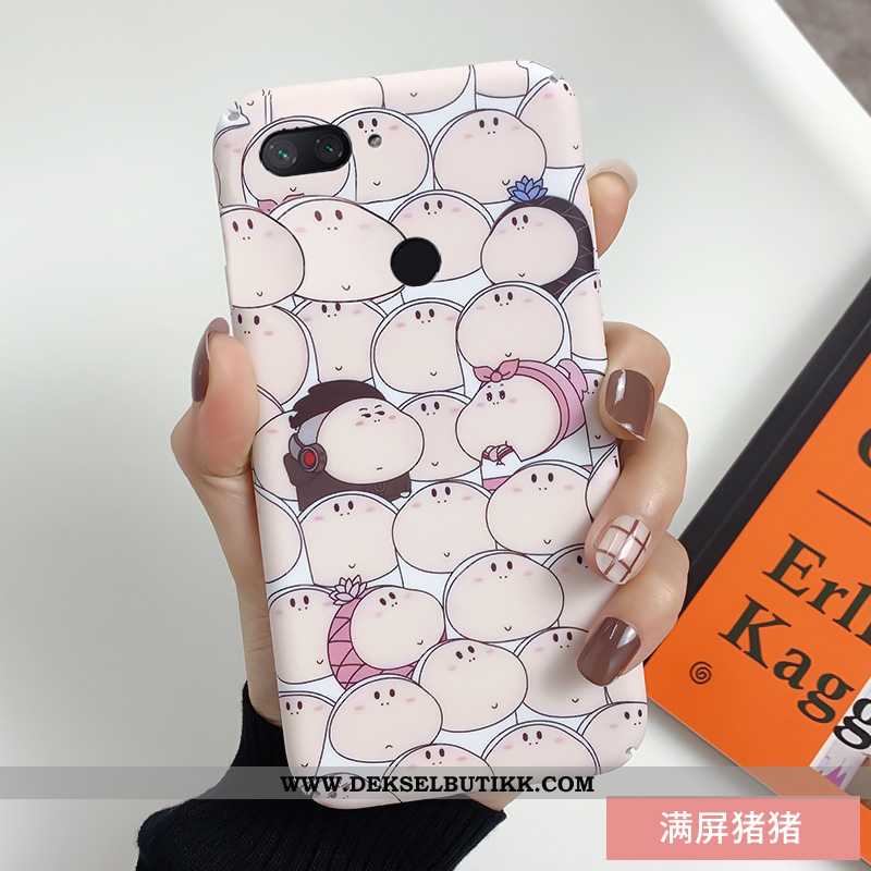 Deksel Xiaomi Mi 8 Lite Trend Alt Inkludert Kreativ Etui Rosa, Xiaomi Mi 8 Lite Tynne På Nett