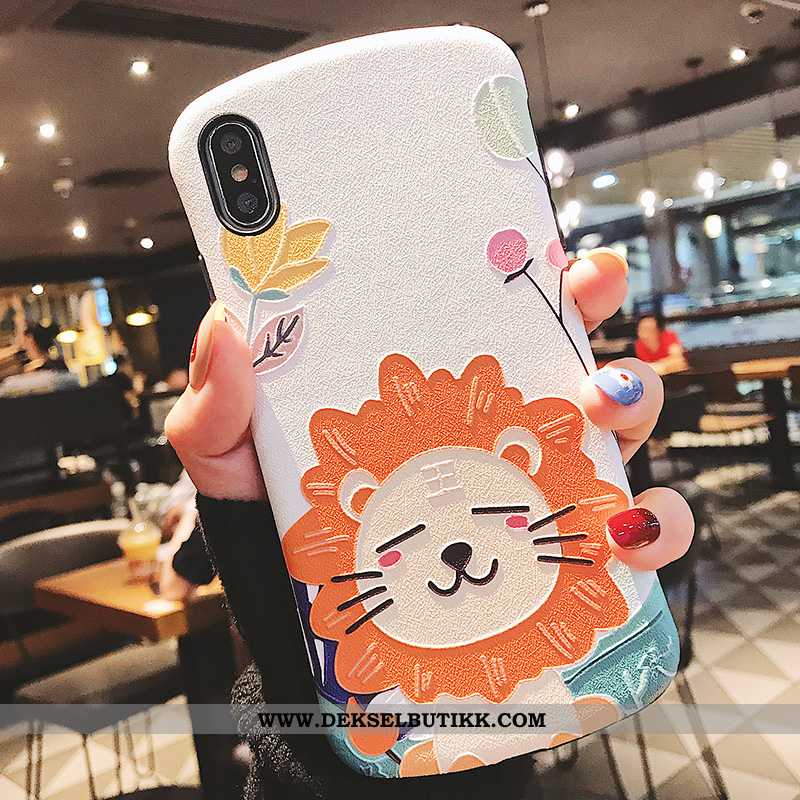 Deksel Xiaomi Mi 8 Pro Av Personlighet Løve Ungdom Lovers Rosa, Etui Xiaomi Mi 8 Pro Kreativ Billige