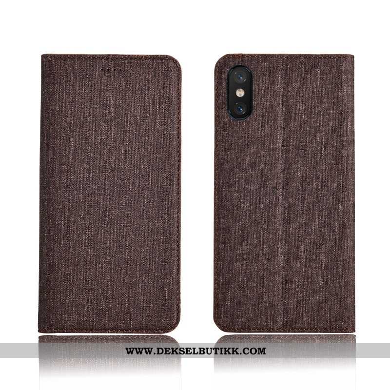 Deksel Xiaomi Mi 8 Pro Myke Bomull Mønster Gull, Etui Xiaomi Mi 8 Pro Silikon Billige