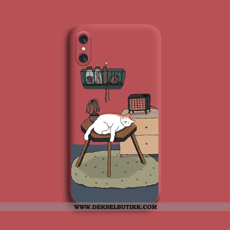 Deksel Xiaomi Mi 8 Pro Ultra Etui Ungdom Cartoon Rød, Xiaomi Mi 8 Pro Tynne Tilbud