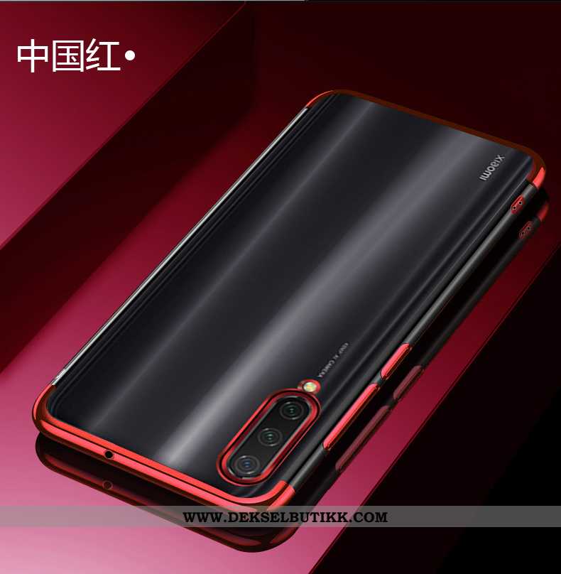 Deksel Xiaomi Mi 8 Ultra Gjennomsiktig Ungdom Liten Rød, Etui Xiaomi Mi 8 Tynne På Nett