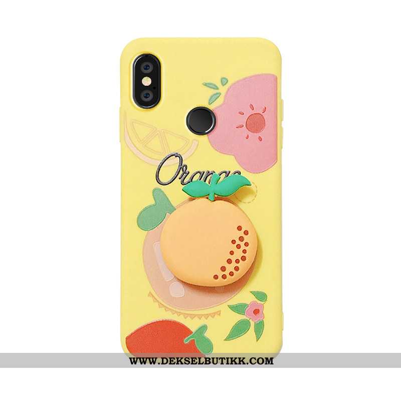 Deksel Xiaomi Mi 8 Vakker Ungdom Liten Rosa Gul, Etui Xiaomi Mi 8 Trend Billige