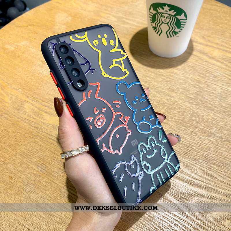 Deksel Xiaomi Mi 9 Av Personlighet Rød Nubuck Mobiltelefon Blå, Etui Xiaomi Mi 9 Kreativ Billig