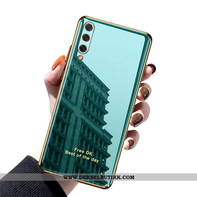 Deksel Xiaomi Mi 9 Beskyttelse Plating Kreativ Speil Grønn, Etui Xiaomi Mi 9 Glass Tilbud