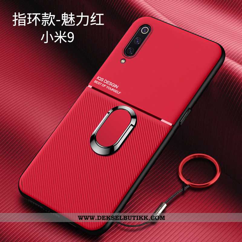 Deksel Xiaomi Mi 9 Beskyttelse Silikon Alt Inkludert Hard Rød, Etui Xiaomi Mi 9 Nubuck Kjøpe