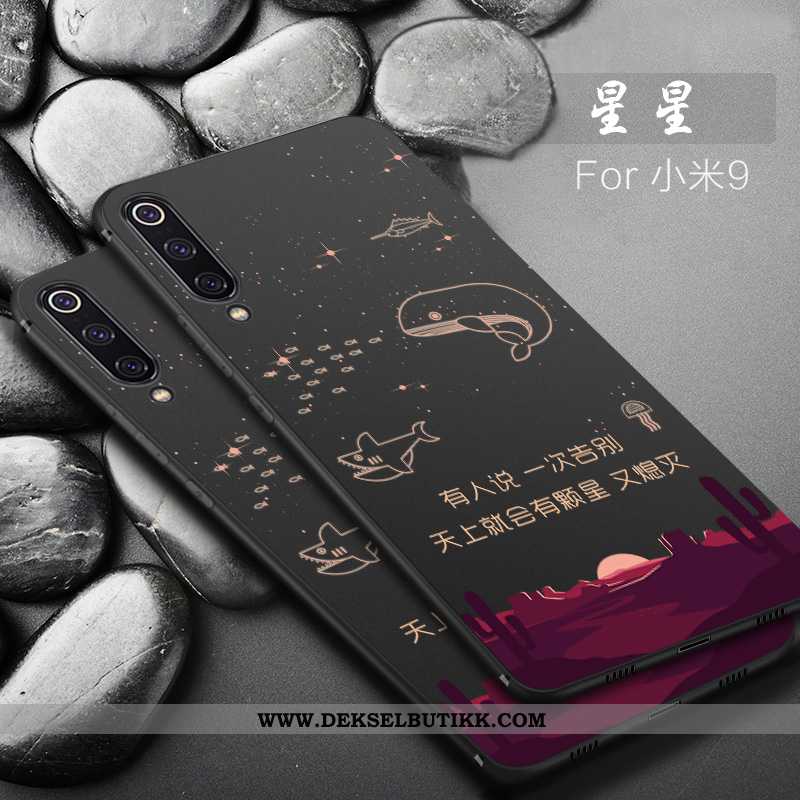 Deksel Xiaomi Mi 9 Beskyttelse Silikon Alt Inkludert Svart, Etui Xiaomi Mi 9 Nubuck Billige