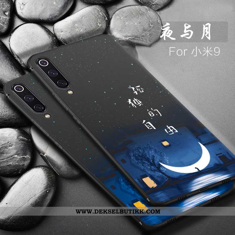 Deksel Xiaomi Mi 9 Beskyttelse Silikon Alt Inkludert Svart, Etui Xiaomi Mi 9 Nubuck Billige