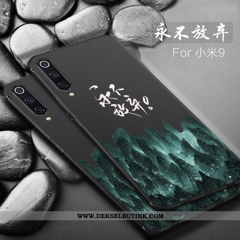 Deksel Xiaomi Mi 9 Beskyttelse Silikon Alt Inkludert Svart, Etui Xiaomi Mi 9 Nubuck Billige