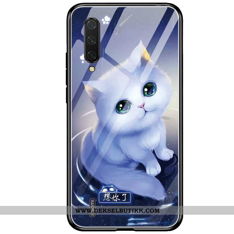 Deksel Xiaomi Mi 9 Glass Blå Myke Nye, Etui Xiaomi Mi 9 Av Personlighet Billige