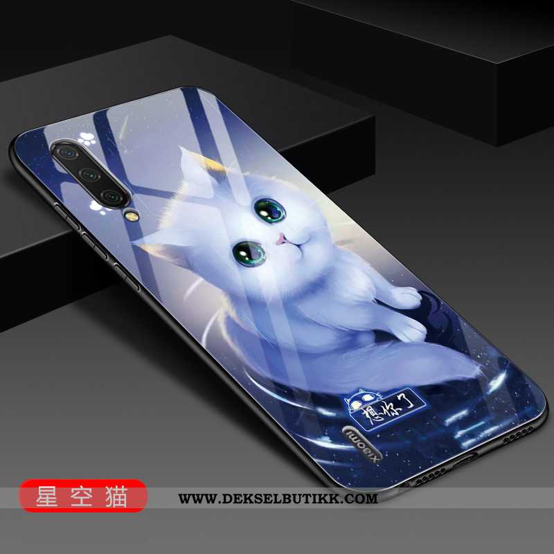 Deksel Xiaomi Mi 9 Glass Blå Myke Nye, Etui Xiaomi Mi 9 Av Personlighet Billige