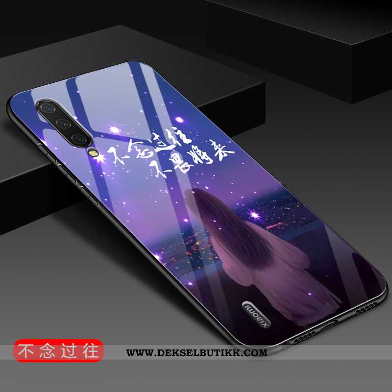 Deksel Xiaomi Mi 9 Glass Blå Myke Nye, Etui Xiaomi Mi 9 Av Personlighet Billige