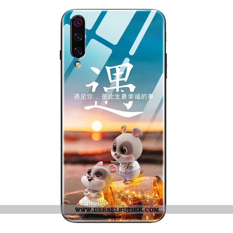 Deksel Xiaomi Mi 9 Lite Av Personlighet Cartoon Alt Inkludert Blå, Etui Xiaomi Mi 9 Lite Kreativ But