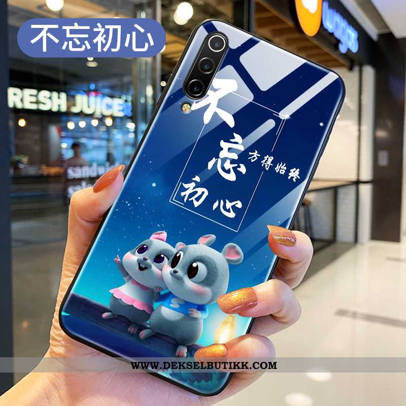 Deksel Xiaomi Mi 9 Lite Av Personlighet Cartoon Alt Inkludert Blå, Etui Xiaomi Mi 9 Lite Kreativ But