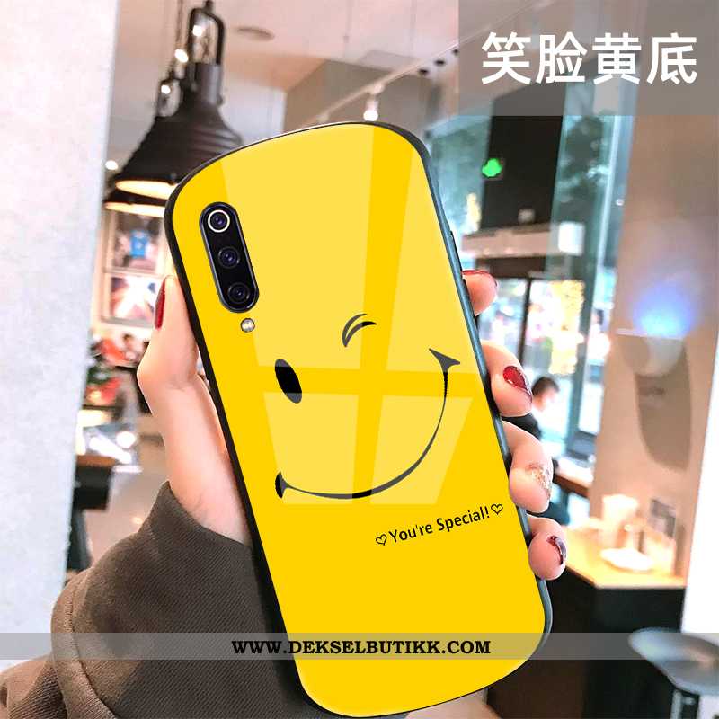 Deksel Xiaomi Mi 9 Lite Kreativ Bølgepunkt Mote Tynne Hvitt, Etui Xiaomi Mi 9 Lite Trend Billig