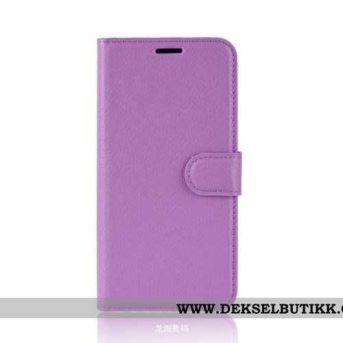 Deksel Xiaomi Mi 9 Lite Lommebok Enkel Clamshell Liten Grønn, Etui Xiaomi Mi 9 Lite Skinndeksel Buti