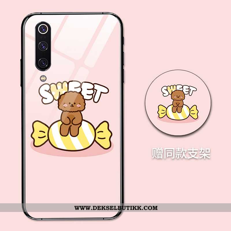 Deksel Xiaomi Mi 9 Se Av Personlighet Silikon Lovers Hard Rosa, Etui Xiaomi Mi 9 Se Kreativ Billig