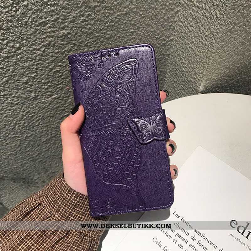 Deksel Xiaomi Mi 9 Se Beskyttelse Rød Alt Inkludert Liten Lilla, Etui Xiaomi Mi 9 Se Skinndeksel Sal