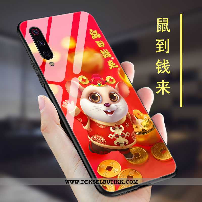 Deksel Xiaomi Mi 9 Se Beskyttelse Tempe~~pos Mobiltelefon Trend Svart, Etui Xiaomi Mi 9 Se Glass But